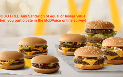 Unlock a BOGO Deal and Shape the Future of McDonald's: The McDVoice Survey