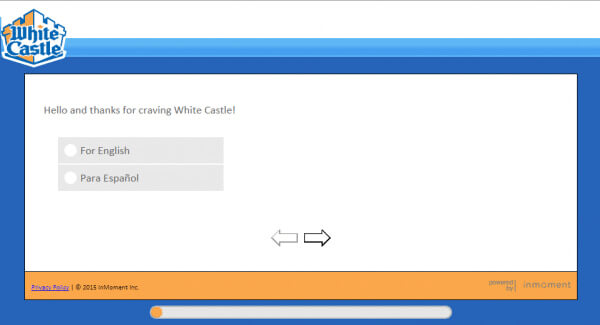 white castle guest survey